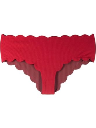 Marysia Swim Geschulpte bikinislip - Rood