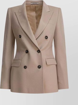 Tagliatore tailored jackets with back vent and double-breasted design