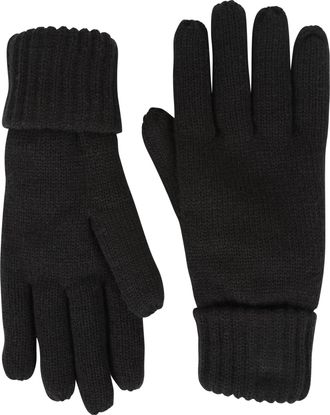 Mountain Warehouse Mens IsoTherm Fur Lined Gloves Black One Size