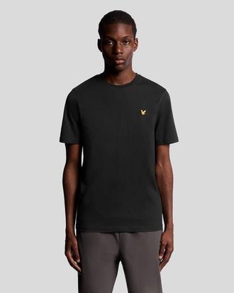 Lyle & Scott Core Short Sleeve Crew Neck T-shirt in Jet Black at Nordstrom, Size Xx-Large