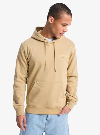 Quiksilver Kapuzensweatshirt QUIKSILVER SCREEN HOODY FRONT & BACK, Herren, Gr. XXL (56), khaki, Obermaterial: 60% Baumwolle, 40% Polyester, Sweatshirts Kapuzensw