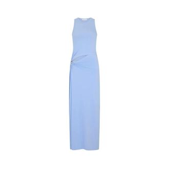 Paco Rabanne Gowns, female, Blue, Size: XS Dresses