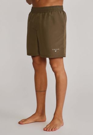 Siksilk Badehose SIKSILK Siksilk Badehose, Herren, Gr. XL, N-Gr, khaki, Obermaterial: 100% Polyester PES., Badehosen Badehose