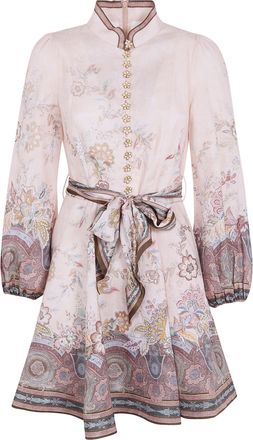 Zimmermann Alchemy Button Mini Dress