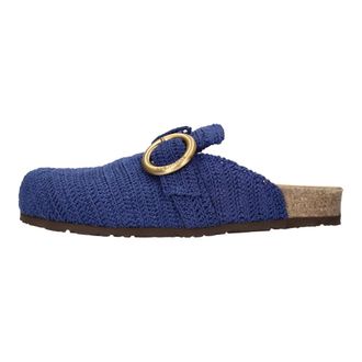 Maliparmi Maliparmi, Schoenen, Dames, Blauw, 41 EU, Katoen, Gehaakte Katoenen Klompen