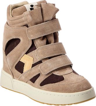 Isabel Marant Im3 Suede Wedge Sneaker