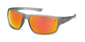 Timberland TB00003 Polarized 20D Mens Sunglasses Grey Size 65