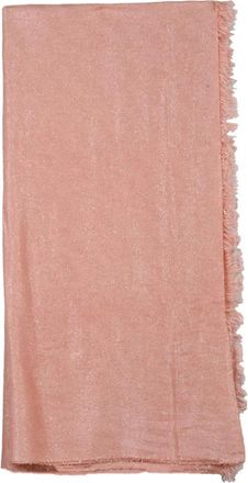 PESERICO Pashmina - Dames - Sjaals - Roze - ONE Size - Katoen - Accessoires