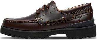 Clarks Yukoner Boat - Heren - Schoenen - Bruin - Maat: 42 1/2 EU Leer