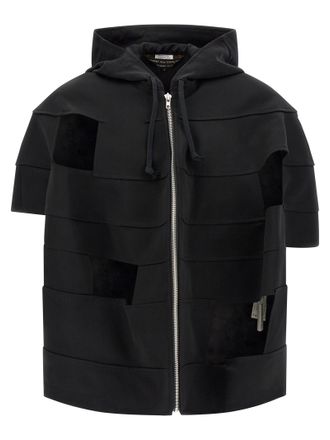 Comme Des Gar&ccedil;ons Black Wool Shell Mens Jacket
