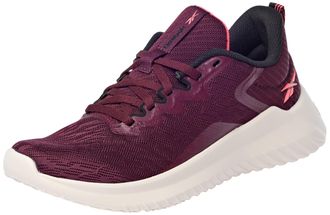 Reebok Womens Fluxlite II Trainers, Black Cherry Luxe Grey Black, 6 UK