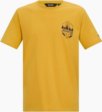 Regatta Mens Regatta Mens Cline IX Adventure T-Shirt - Yellow - Size: 48