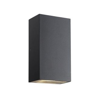 Nordlux Rold Aplique Mural Negro Minimalista Exterior