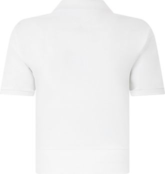 A.P.C. Womens Polo Shirt White Cotton Organic Tops