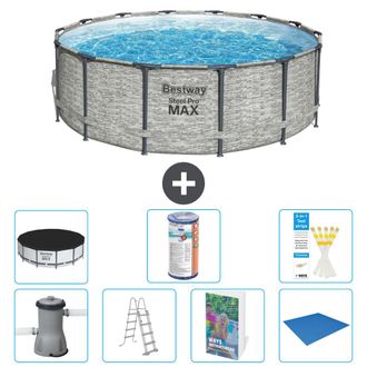 Bestway Piscina Bestway Steel Pro Max Redonda - 427x122 Cm - 8-piezas S594