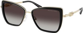 Michael Kors MK1178 SEA ISLAND 30058G Womens Sunglasses Black Size 55