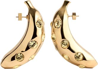 Jacquemus Les Boucles Bananes Gioielli Oro-Donna