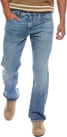 7 For All Mankind The Straight Station Linen-Blend Jean