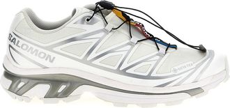 Salomon White Lace Up Sneakers