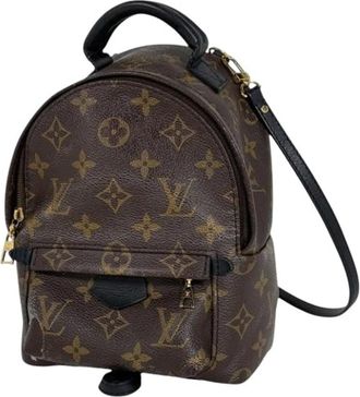 Louis Vuitton Pre-owned Backpacks, female, Brown, Size: ONE SIZE Pre-owned Vintage Monogram Backpack