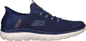 Skechers Mens Summits - Hoge Slip-In-sportschoenen (Marine)