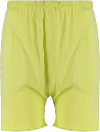 The Great. Cotton Shorts - Dames - Korte Broeken - Groen - S - Katoen - Korte Broeken