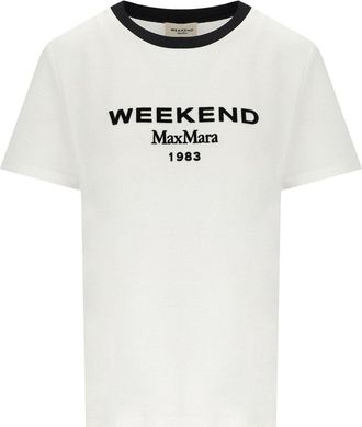 Weekend by Max Mara T-SHIRT EDISON BIANCA MAX MARA WEEKEND