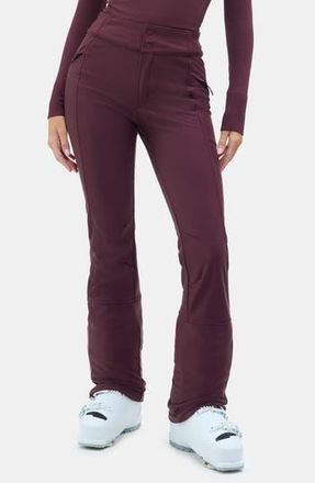 Halfdays Emma Water Resistant Fleece Lined Ski Pants in Glazed Cherry at Nordstrom Rack, Size Small