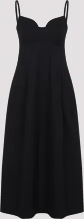 Co Bustier Cut Midi Dress