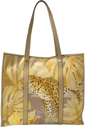 Ferragamo Pre-owned au-21 Tote bag - Dames - Vintage Shopper - Beige - ONE Size - Vintage