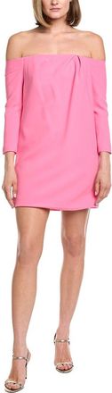 Carolina Herrera Solid Mini Dress