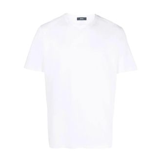 Herno Witte T-shirts & Polos voor mannen - Heren - T-shirts - Wit - M - Tops