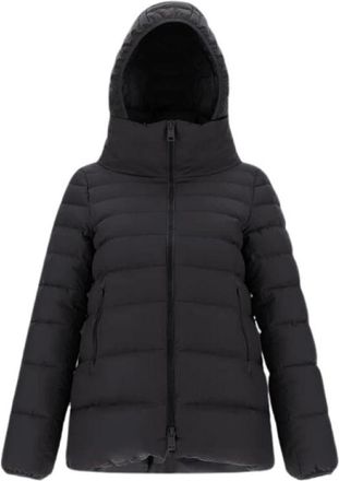 Herno Winterjas met veren - Dames - Winterjassen - Zwart - 2XL - Polyester - Jassen