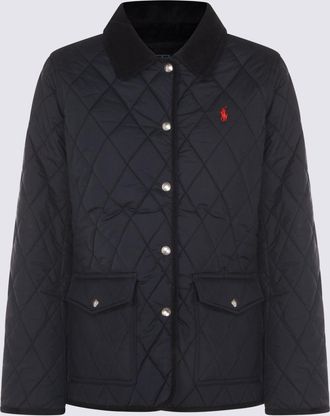 Polo Ralph Lauren Coats Blue And Green-Donna