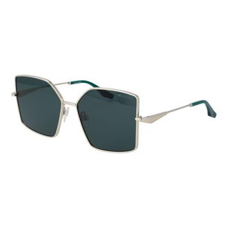 Trussardi Silver Metal Womens Sunglasses