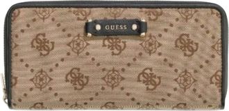 Guess Dorothy SLG Large Zip - Accessories - Mujer - Marr&oacute;n - ONE SIZE