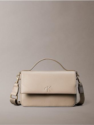 Calvin Klein Womens Ultralight Phone Crossbody - Brown