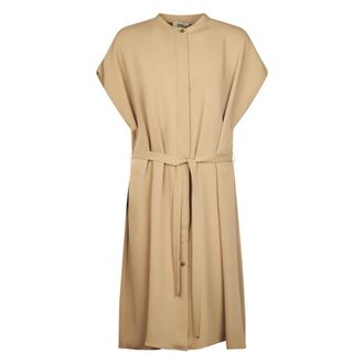 Herno Midi Dresses, female, Brown, Size: 2XL Abito