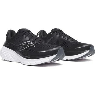 Saucony Guide 18 Running Shoe in Black/white at Nordstrom Rack, Size 10
