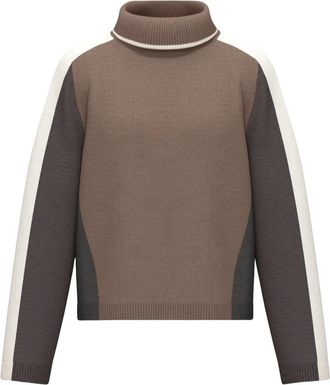 Emme Di Marella Baba Turtleneck - Dames - Coltruien - Beige - S - Wol - Truien & Vesten