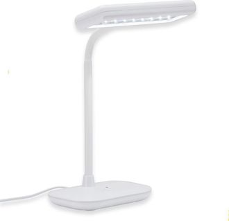 Briloner L&aacute;mpara De Escritorio Briloner Leuchten Blanca 44 Cm 7.5 Vatios