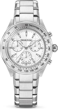 Swarovski Dextera Chronograph Horloge - Dames - Horloges - Grijs - ONE Size - Accessoires