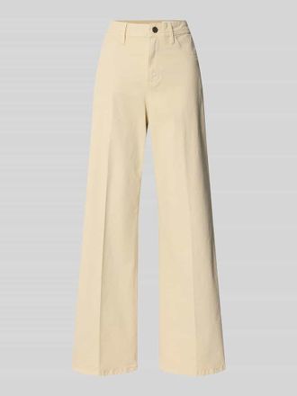 s.Oliver Red Label Wide Leg Jeans aus Baumwoll-Mix in Beige, Gr&ouml;&szlig;e 34/30