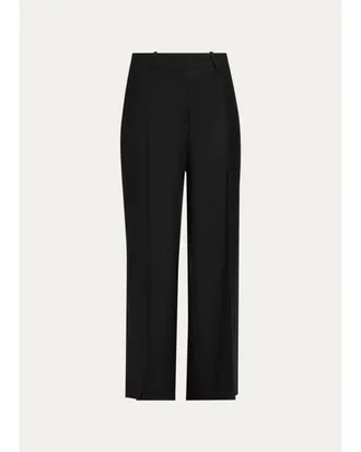 Theory Pleated-Front Virgin Wool Pants