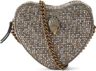 Kurt Geiger Borsa a spalla Kensington Heart - Toni neutri