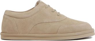 12 Storeez Leren derby schoenen - Beige