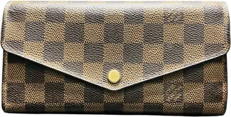 Louis Vuitton Damier Canvas Galle Leather Coin Purse/Coin Case (Pre-Owned)