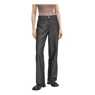 Won Hundred Jeans, Dames, Zwart, W27 L32, Katoen, Straight Jeans