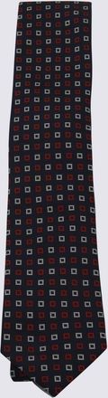 Ermenegildo Zegna Navy Silk Tie