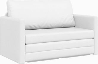 vidaXL Vidaxl - Sofa Bed White 124 x 71 x 78 cm Artificial Leather
